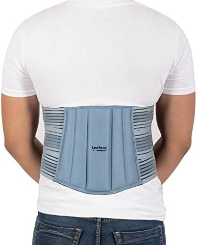 Buy Leeford Lumbo Sacral Support Belt- Anatomical Fit, SkinFriendly ...