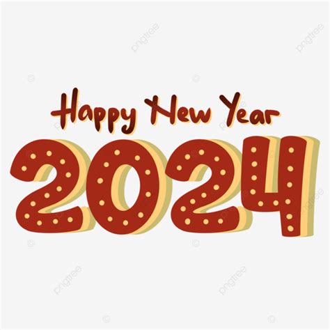 2024 New Year Logo Chinese Lunar Art Font Handdraw, 2024 Logos, New ...