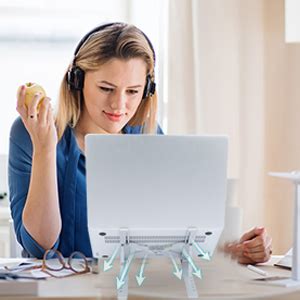 Techvor Laptop Stand / Laptop Holder Riser / Computer Tablet Stand 7 ...