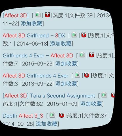 affect3d是什么系列