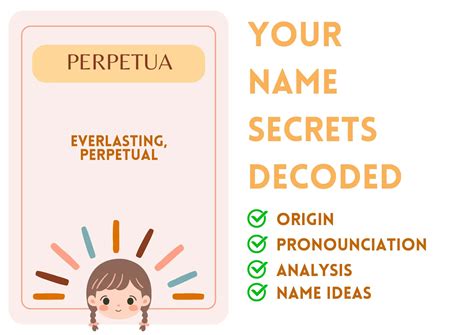 Perpetua - Christian Girl Name Meaning and Pronunciation