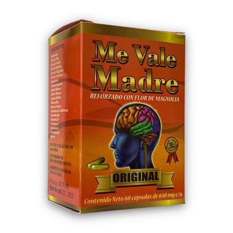 Me Vale Madre 60 cápsulas | NatuZem