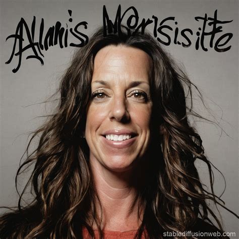 Alanis Morissette Portrait | Stable Diffusion Online