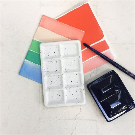 Midori Collective Porcelain Palette - 8 Wells | Art Lounge