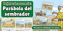 Dibujo: Parábola del sembrador | Recursos Educativos Twinkl