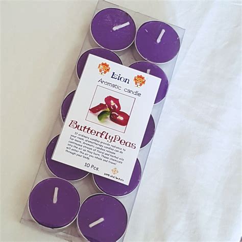 Buy 4x10 Aromatic Candle Floral Herbal Scented Tea Light CandlesHome ...