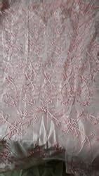 Bollyclues Women's Mono Net Embroidered Pink Semi Stitch Gown(BC-Chain ...