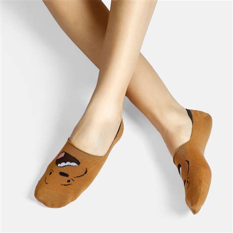 Women’s We Bare Bears Themed Loafer Socks – SocksXpress!