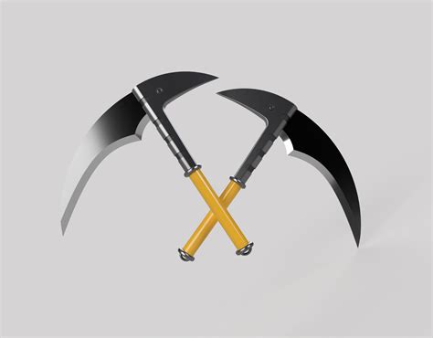 STL file Soul Eater - Black Star Chain Scythe・3D print object to ...