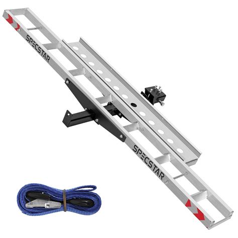 Buy SPECSTAR Heavy Duty Aluminum Motorcycle Carrier, 450 Lbs Capacity ...