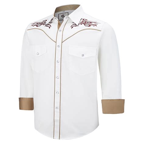 Embroidered Western Shirts