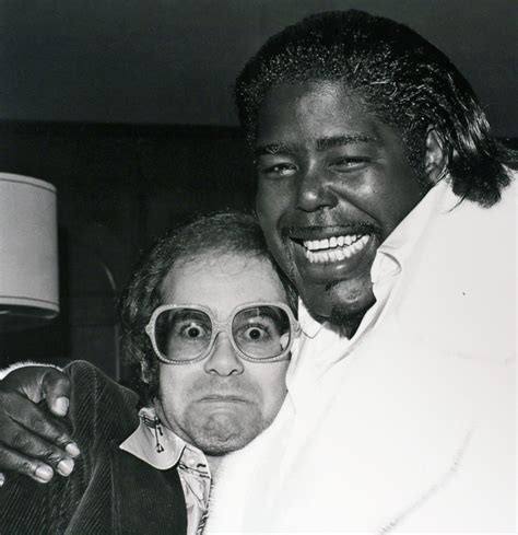 Charitybuzz: Elton John and Barry White Photograph by James Fortune ...