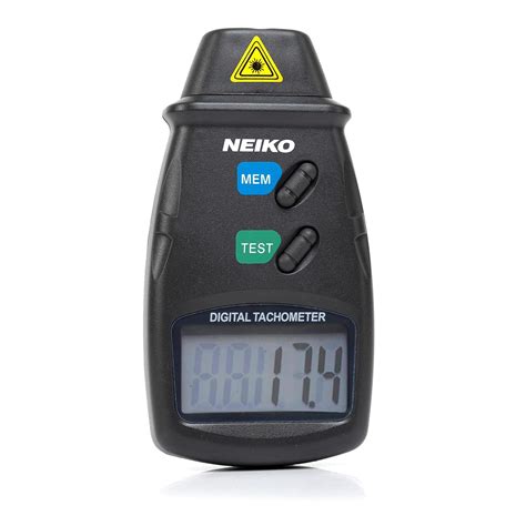 Neiko 20713A Digital Tachometer, Non-contact Laser Photo | 99,999 RPM Accuracy : Amazon.in ...