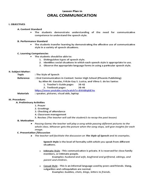 Communication Lesson Plan 的图像结果
