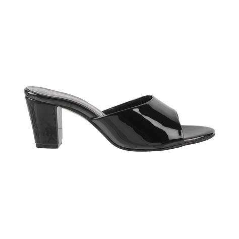 Buy Walkway Black Casual Sandal Heels Online