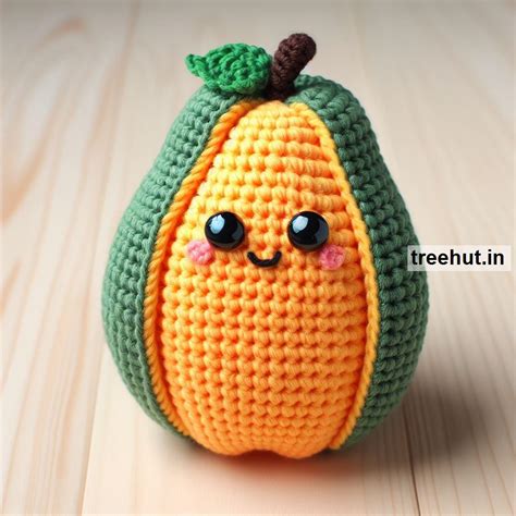 Crochet Ideas for Amigurumi Fruit and Vegetables | Crochet Food ...