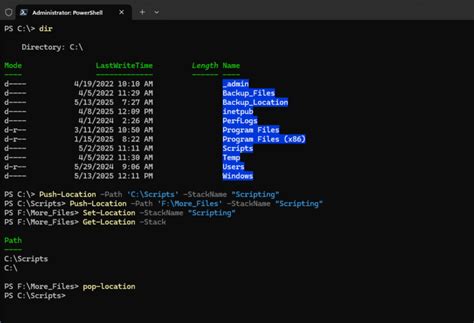How to Change Directory in PowerShell 的图像结果