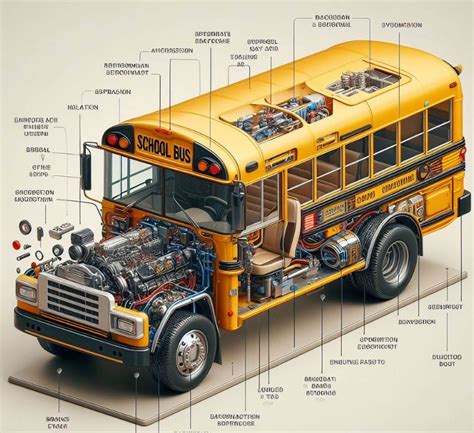 Image result for School Bus Engine Compartment