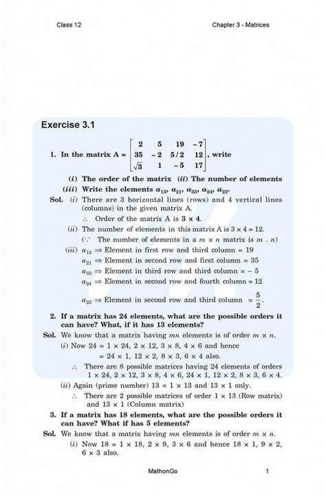 Image result for Math 12 Class 3.1