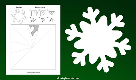 150 Paper Snowflake Templates (Free PDF Printables)