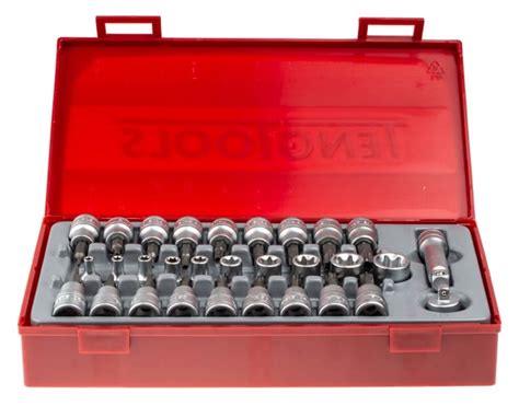 TTTX30 Teng Tools | Teng Tools 30-Piece 3/8 in Standard Socket/Bit Set ...