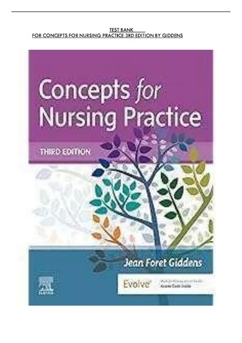 Concepts For Nursing Practice