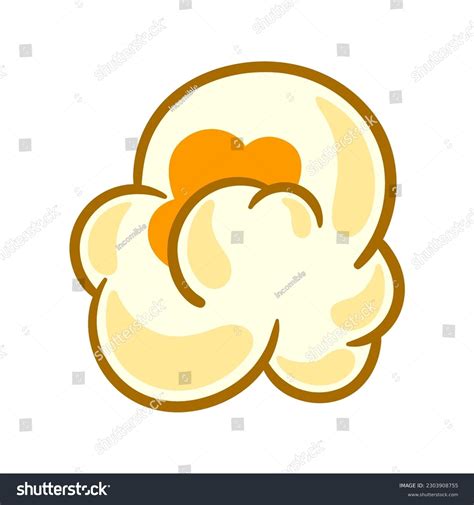 Popcorn Kernel Clip Art