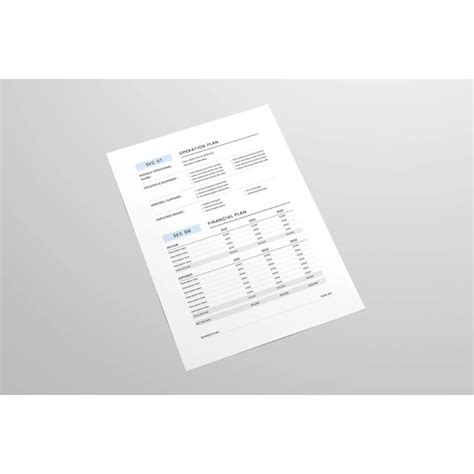Business Plan Template Word Document 的图像结果