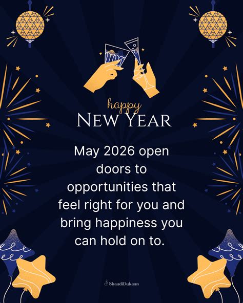 New Year Wishes 2026 Quotes | Fanny Printable