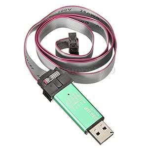 Buyyart New USB asp USB ISP Programmer Adapter for ATMEL AVR S51 WIN7 ...