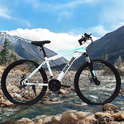 Buy Mountain Bike, Suspension Fork, 21 Speed Shimano Drivetrain, 26 in ...