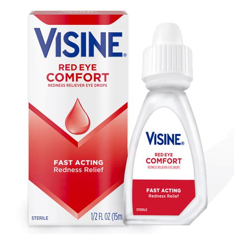 VISINE® Dry Eye Relief Tired Eye Lubricant Eye Drops, 42% OFF