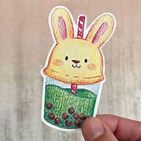 Image result for Boba Tea with Bunny Back Rond