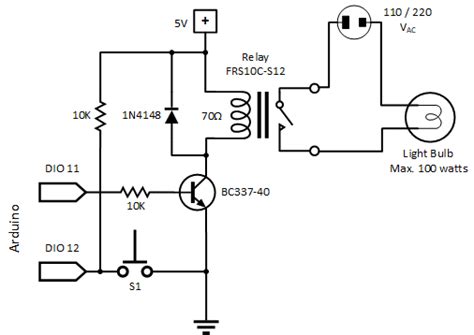 Image result for Transistor Relay Switch Circuit