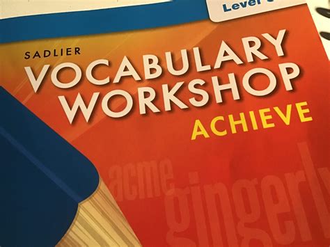 Sadlier Connect Vocabulary Units 4-6 Level C Quiz