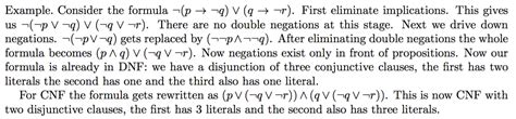 discrete mathematics - Conjunctive Normal Form (CNF) of a propositional formula - Mathematics ...