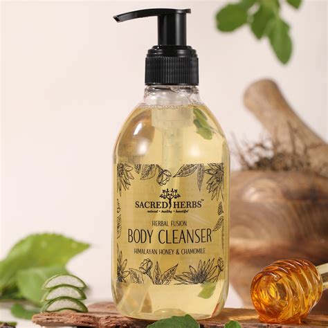 Herbal Fusion Body Cleanser - Himalayan Honey & Chamomile – Sacred Herbs