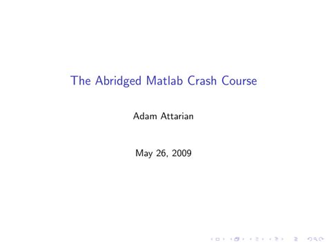 Image result for MATLAB Crash Course