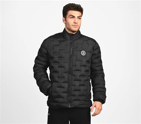 Buy Skechers PUFFER FZ JACKET WITH ZIPPER | Mens