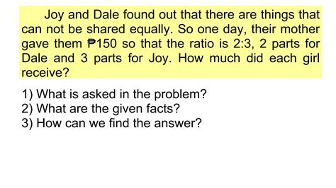 Image result for How to Solve Partitive Proportion