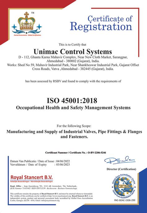 Unimac Control Systems