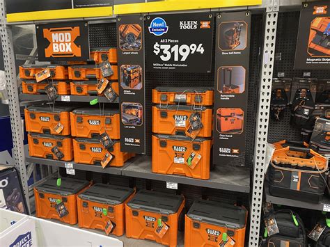 Lowes have started getting large quantities of Klein mod box : r/Tools