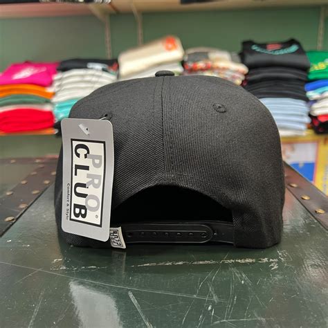PRO CLUB LOGO SNAPBACK CAP -BLACK- | babylonclub