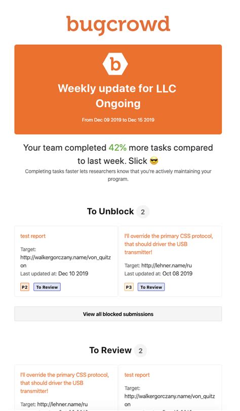 Viewing Tasks | Bugcrowd Docs