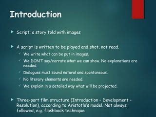 Image result for Is Script Writing Part of Creative Writing