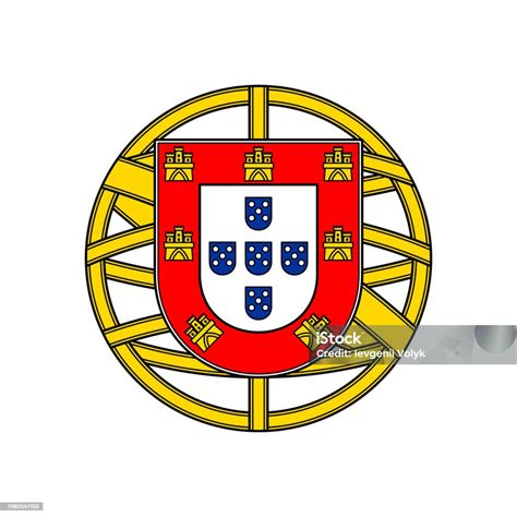 Coat Of Arms Portugal Stock Illustration - Download Image Now - Badge ...
