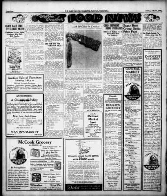 The McCook Daily Gazette from McCook, Nebraska on July 17, 1936 · 4