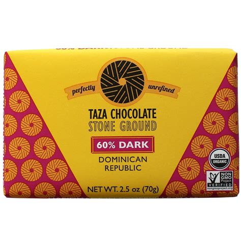 Buy Taza Chocolate | Origin Bar | Dominican Republic | 60% Dark Stone ...