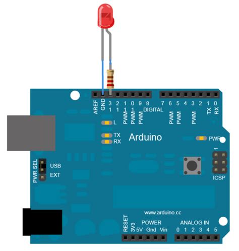 Image result for Coment Allumer LED Arduino