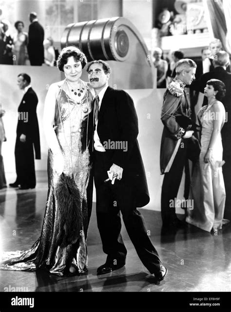 MARGARET DUMONT, GROUCHO MARX, DUCK SOUP, 1933 Stock Photo - Alamy